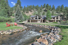 Evolve Stunning Mountain Home on Private Stream!, Evergreen